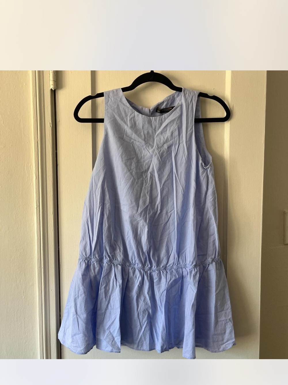 Light Blue Sleeveless Zara romper